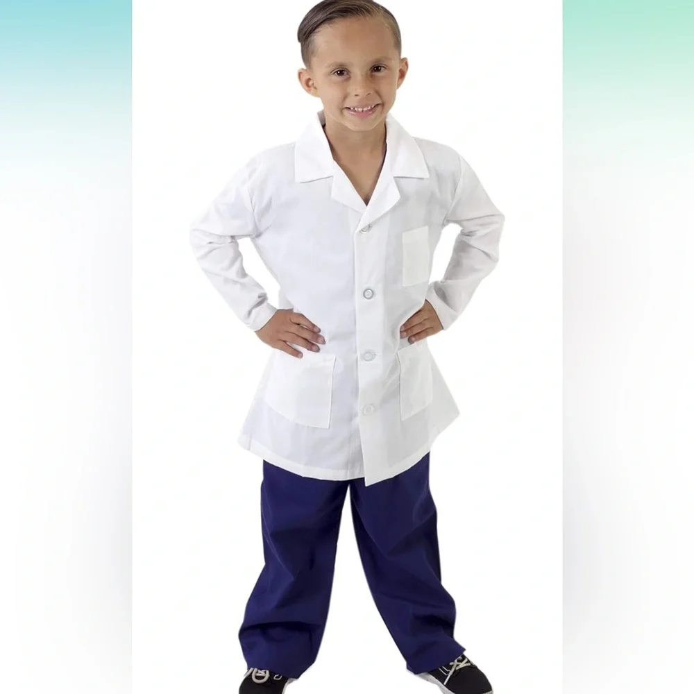 Kids Doctor coat Costume - White